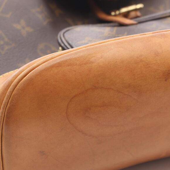 LOUIS VUITTON Brown Monogram Leather Backpack main image 4